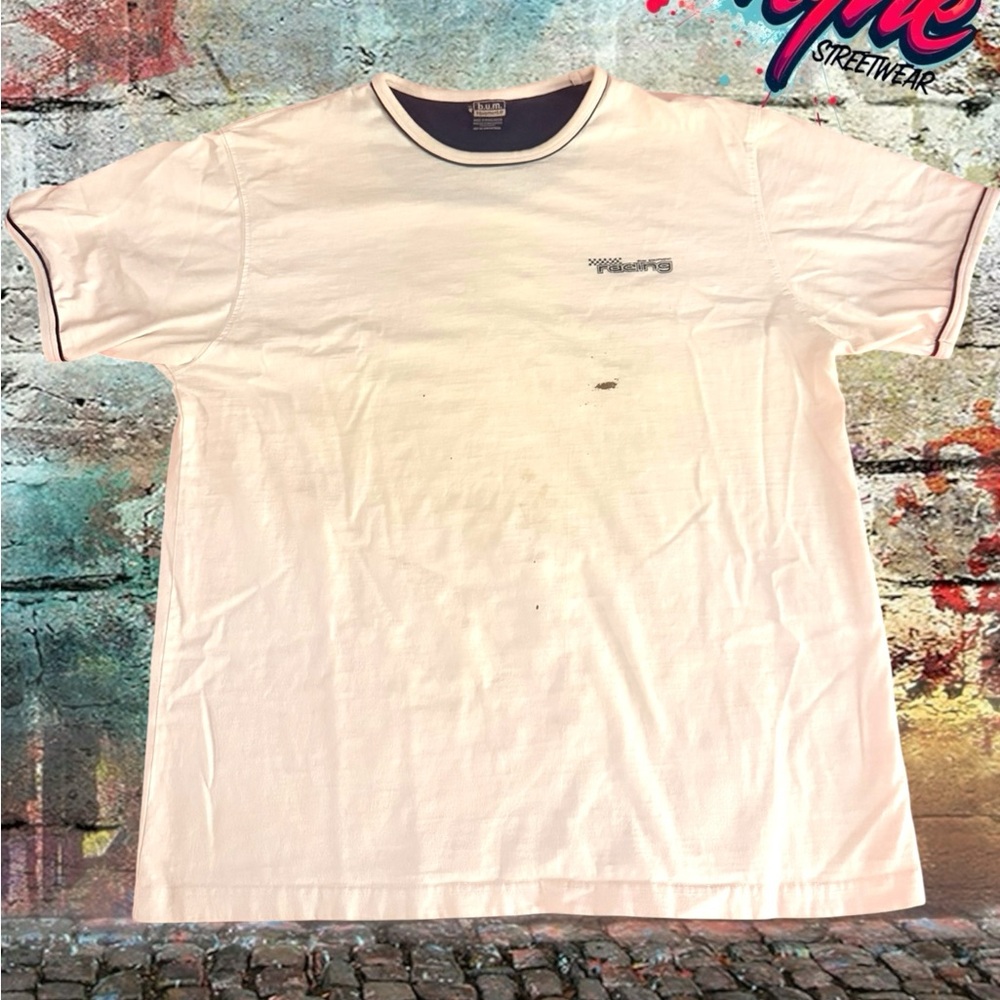 Vintage 🔥 BUM Equipment T Shirt Ringer Style  Large